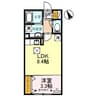 パーシモンⅢ（熊谷市鎌倉町） 1LDKの間取り
