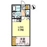 パーシモンⅢ（熊谷市鎌倉町） 1LDKの間取り