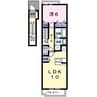 ヴィラＫＡＲＡＳＡＷＡ　A/B（深谷市緑ヶ丘）1-016632301 1LDKの間取り