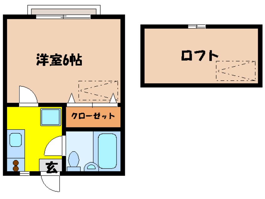 間取図 セルリアンローズ（本庄市けや木）