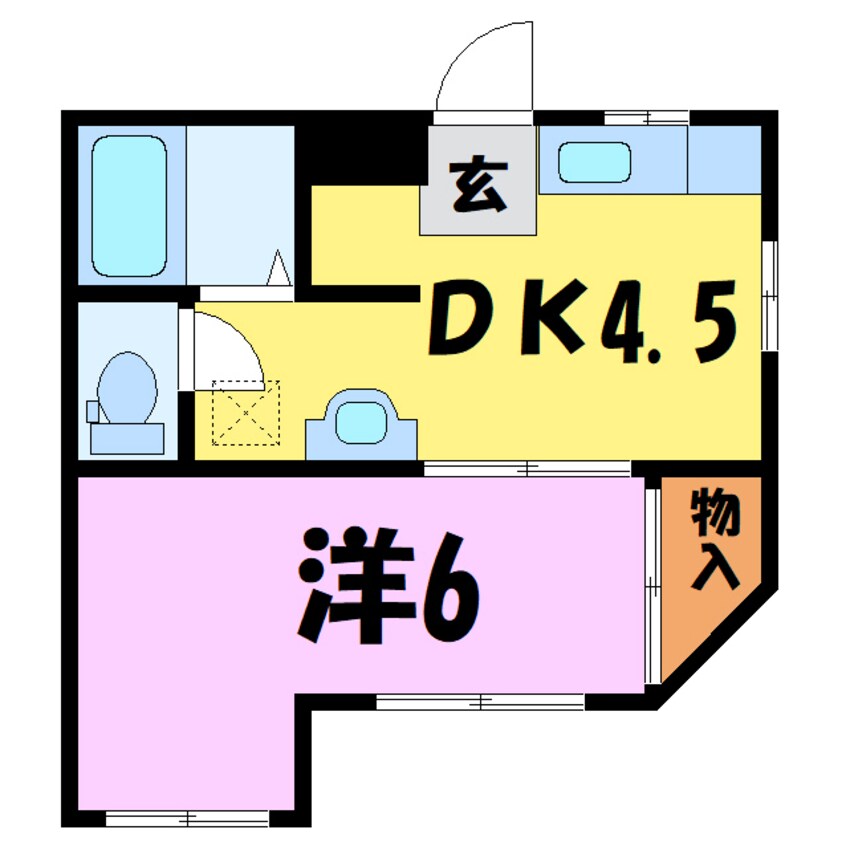 間取図 高柳ハイツ（熊谷市高柳）