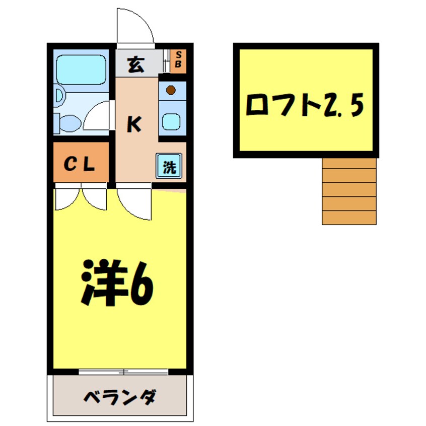 間取図 セレンディピティ（深谷市上野台）