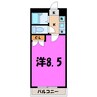 プライマリーレジデンス行田市駅前（行田市栄町） 1Kの間取り