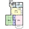 グリ－ンスクェアＡ（深谷市西島）1-010979501 2DKの間取り