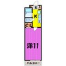 シティテラス籠原（熊谷市籠原南） 1Kの間取り