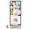 サンクレール（熊谷市新堀）700082860-001 1Rの間取り