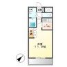 エスポアール（深谷市東方町） 1Kの間取り