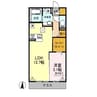 アネックス曙町（熊谷市曙町） 1LDKの間取り