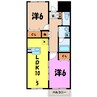 シャイン・ステージXVI（熊谷市拾六間） 2LDKの間取り