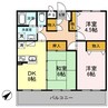 フォレストジョウエイ（熊谷市新堀） 3DKの間取り
