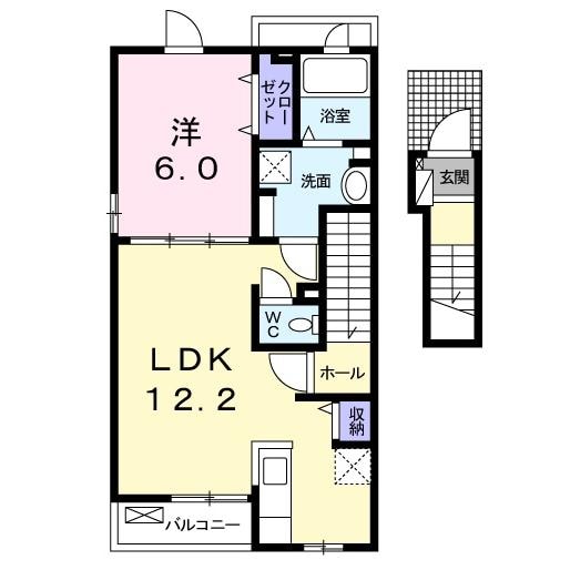 間取り図 カームリー（深谷市東方町）02387320