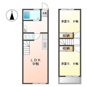 間取図 メルヘン（深谷市国済寺）A0-5111