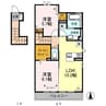 アールズコート（熊谷市石原） 2LDKの間取り