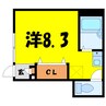 アイコート武蔵関（練馬区関町東） 1Rの間取り