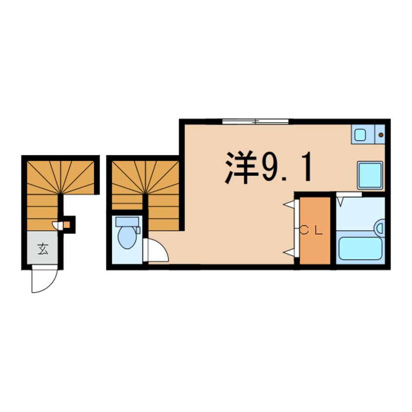 間取図 アイコート武蔵関（練馬区関町東）