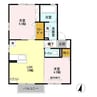 ウィルモア０９（深谷市緑台） 2LDKの間取り