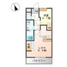 アンジュー（深谷市原郷）32-1200 1LDKの間取り
