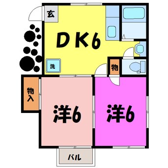 間取図 グリーンパレス宿根（深谷市宿根）