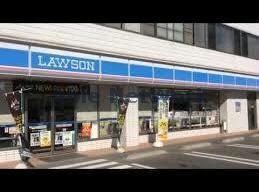 ローソン深谷稲荷町店(コンビニ)まで579m エクセレンスⅡ（深谷市原郷）