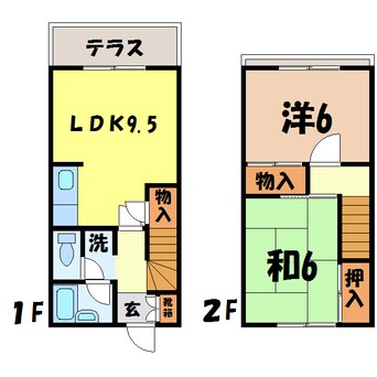 間取図 メゾンドファミール（熊谷市見晴町）