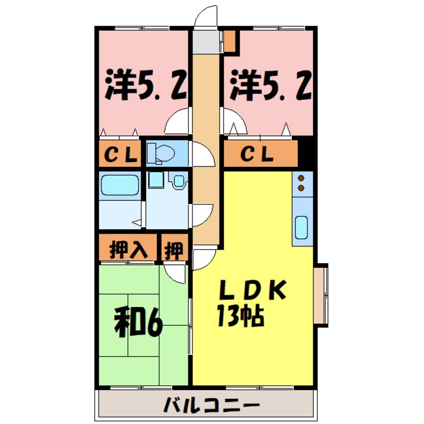 間取図 ミレニアム（深谷市国済寺）