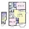 ファミ－ルメゾン　A/B（行田市大字若小玉） 2LDKの間取り