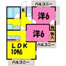 ファミールカンダ（行田市栄町） 2LDKの間取り