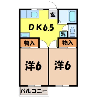 間取図 ファミーユ小久保（熊谷市新堀）
