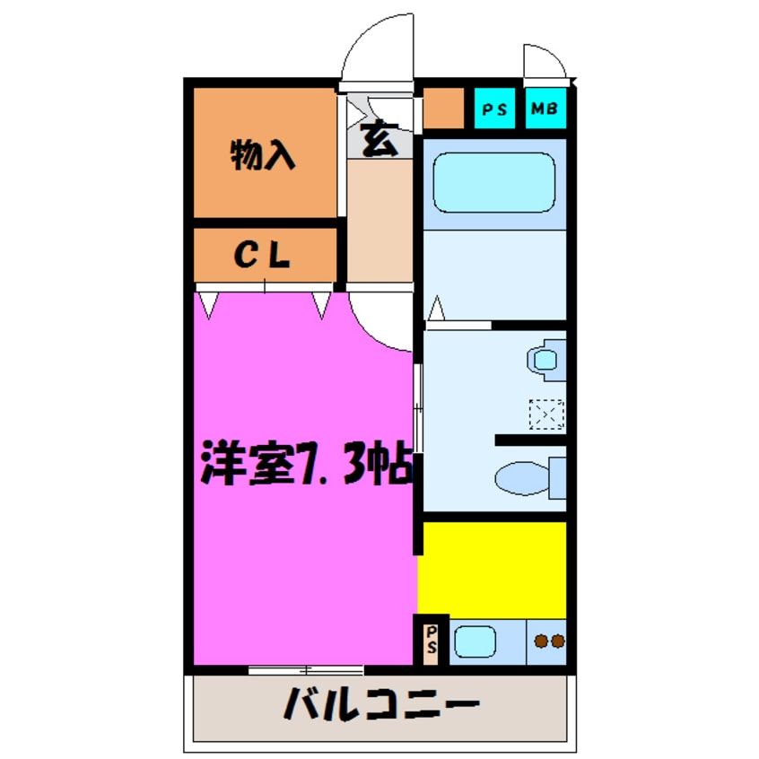 間取図 グランインカム曙（熊谷市曙町）