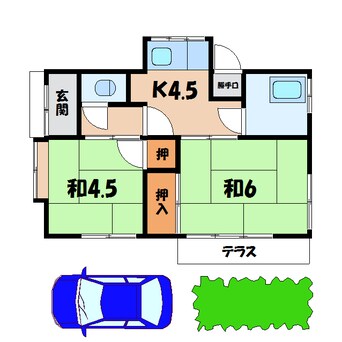 間取図 石原平屋戸建（熊谷市石原）