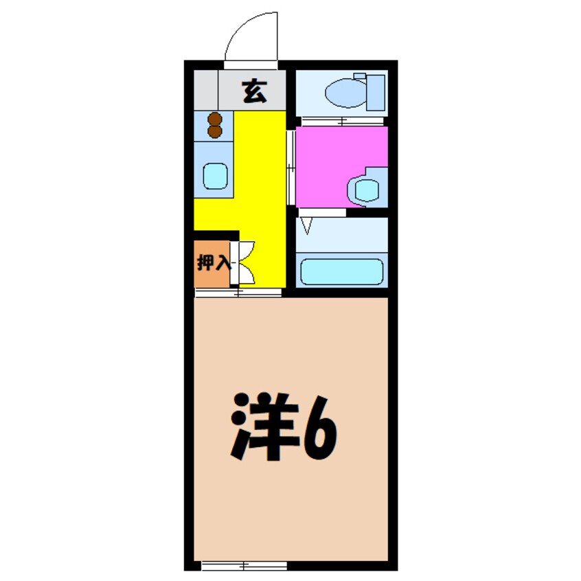 間取図 Luan本町（熊谷市本町）