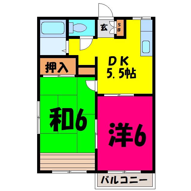 間取り図 ドリームハウス（平戸）