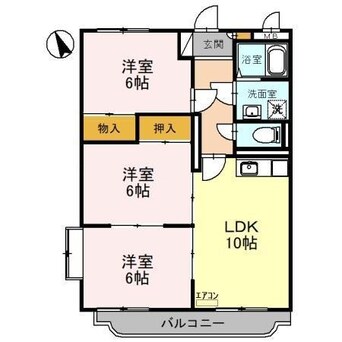 間取図 シーダータウン