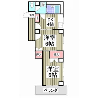 間取図 武村ハイツ（熊谷市銀座）