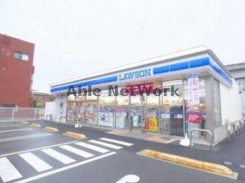 ローソン行田谷郷二丁目店(コンビニ)まで578m Ｔハイツ（行田市谷郷）