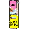 クレイ・キューブ（熊谷市拾六間） 1LDKの間取り