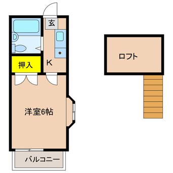 間取図 シャルマンフジ行田壱番館（行田市富士見町）