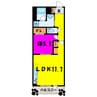APL Ⅲ（アルムプレミアムリビング Ⅲ） 1LDKの間取り