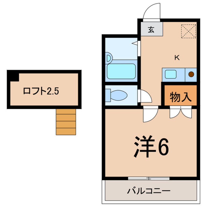 間取図 シティパレス赤城町（熊谷市赤城町）