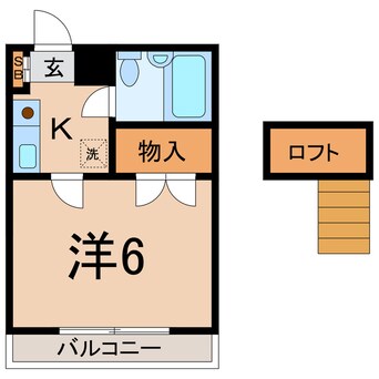 間取図 ベルトピア吹上2（奥）