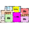 善ヶ島平屋戸建（善ヶ島3179-2） 3LDKの間取り
