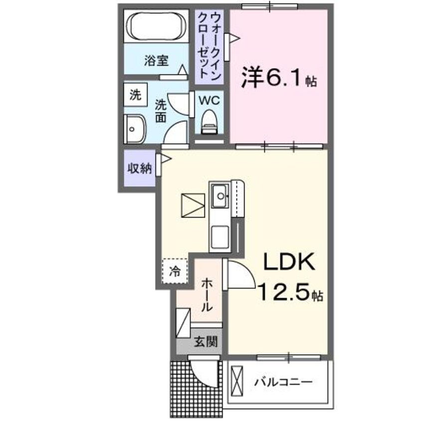 間取図 カーサ　ベントゥーラ