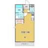 グランビューⅡ（熊谷市新堀） 1Rの間取り