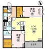 D-ROOM星川（熊谷市星川） 2LDKの間取り
