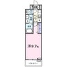 ヒカルサ深谷Ⅰ（深谷市上柴町東） 1Kの間取り