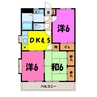 ラフェスタ深谷（深谷市上柴町西） 3DKの間取り