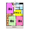 ラフェスタ深谷（深谷市上柴町西） 3DKの間取り
