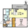 Noble villa 弥生（熊谷市弥生） 1LDKの間取り
