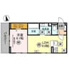 Noble villa 弥生（熊谷市弥生） 1LDKの間取り