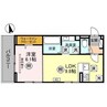 Noble villa 弥生（熊谷市弥生） 1LDKの間取り